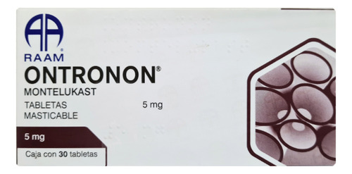 Ontronon Montelukast 5 Mg 30 Tabletas Masticables Raam