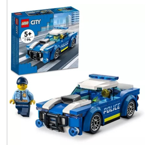 Lego City Police Car 60312  94 Piezas