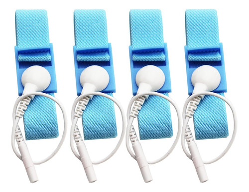 Componentes De La Correa De Mueca Ajustable, 4 Bucles Azules