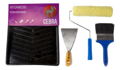 Cebra Kit Intermedio Para Pintar