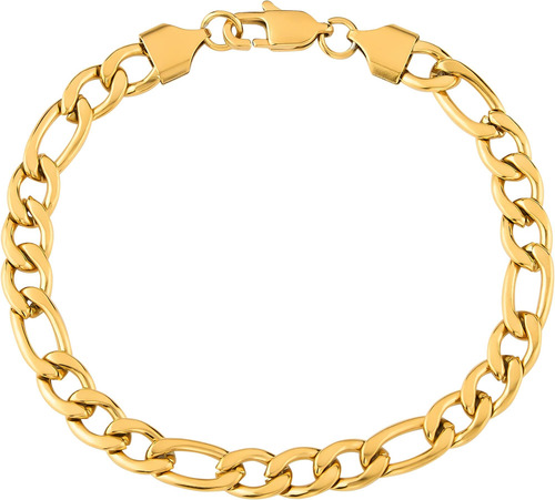 London Fog Figaro Link Pulsera Unisex De 8 Pulgadas (lf (oro