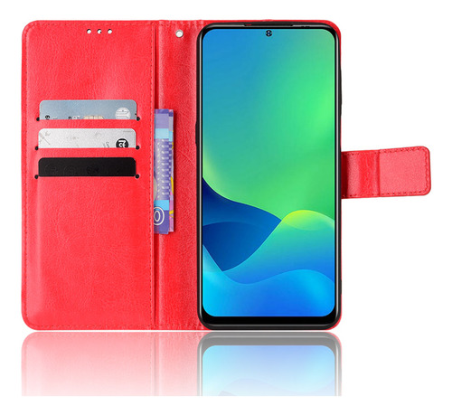 Funda Para Oppo A40 Oppo A60 5g Oppo A79 5g Oppo Reno 12f Oppo Reno 7 4g Funda Tipo Cartera Con Tarjetero De Piel