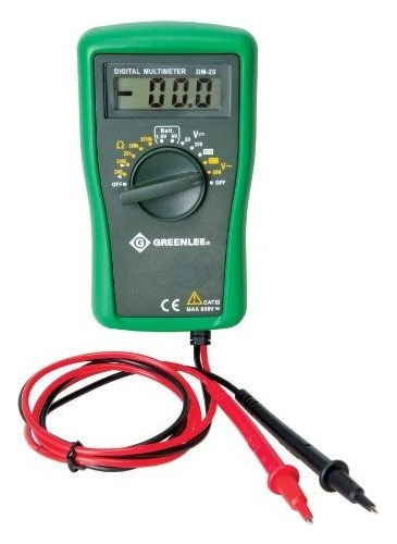 Probador De Voltaje Greenlee - Dmm, 600v Ac / Dc (dm-25), In