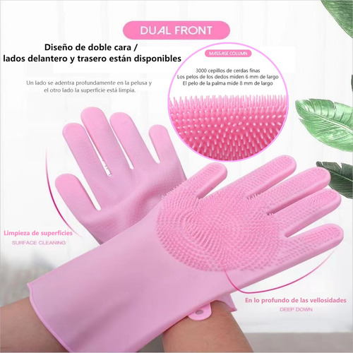 4 Pares Guantes Mágicos Limpieza Multiusos Lavar Trastes