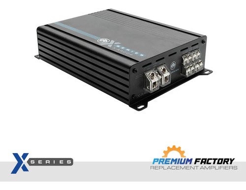 Amplificador Db Drive X-a4004 600w 4 Ch 4 X 75w Rms A 4ohms Gris Oscuro