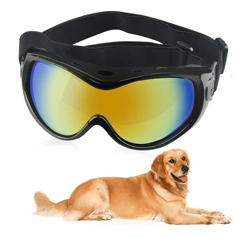 Gafas Para Perros Gafas De Sol Para Gafas De Esquí Negro