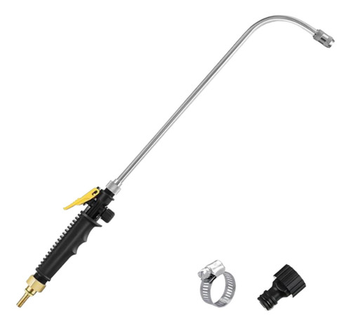 Pulverizador De Metal Para Jardim, Bico Leve E Ajustável,