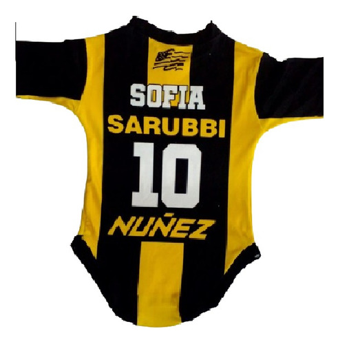 Body Bebe + Babero Personalizado Futbol Uruguayo Fanáticos