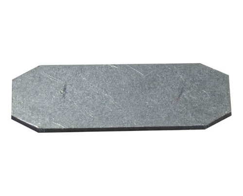 Junção Reta Aço Galvanizado P/ Rodapé Órion 40x13mm Homeney