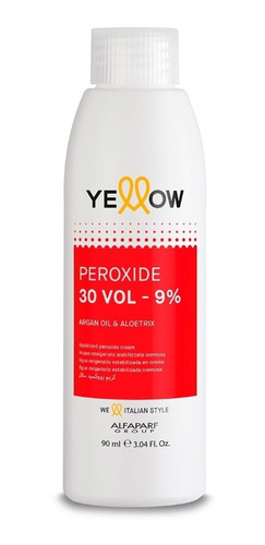 Crema Oxidante O Agua Oxigenada Alfaparf Yellow 90ml Cvl