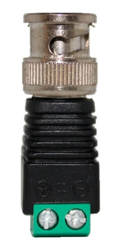 Adaptador Bnc Macho Para Cctv De Tornillo Atornillable