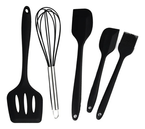Juego De 5 Piezas De Utensilios De Cocina Antiadherentes