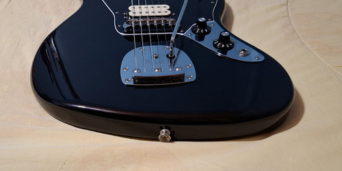 Guitarra Fender Player Jaguar Diestro Negro Palo De Rosa (Usado)