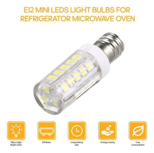 - Mini Bombillas Led E12 De 5 W For Electrodomésticos