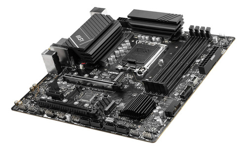 Placa-mãe Msi Pro B760m-a Wifi Lga1700 4x Ddr5 Micro Atx