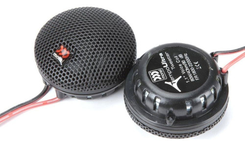 Kit Duas Vias Morel Tempo Ultra 602 6 Polegadas Cor Preto