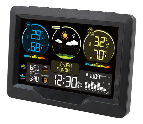 Relógio Meteorológico Weather Fj3383m (1 Sensers) E Até