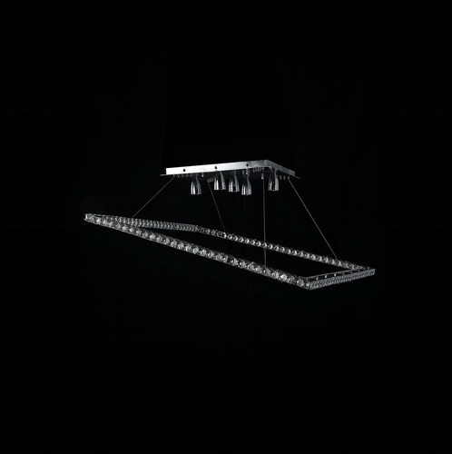 Candil Colgante Gamalux Universe Mercurio Cristal De 5 Luces