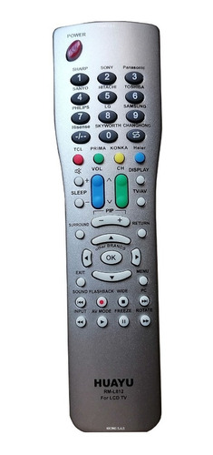 Control Remoto Tv Lcd Sharp Tcl Haier Philips Model 2011