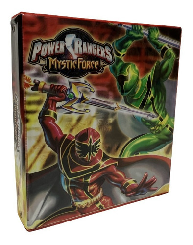 Carpeta Escolar Nº3 Pvc Power Rangers Multiscope 215