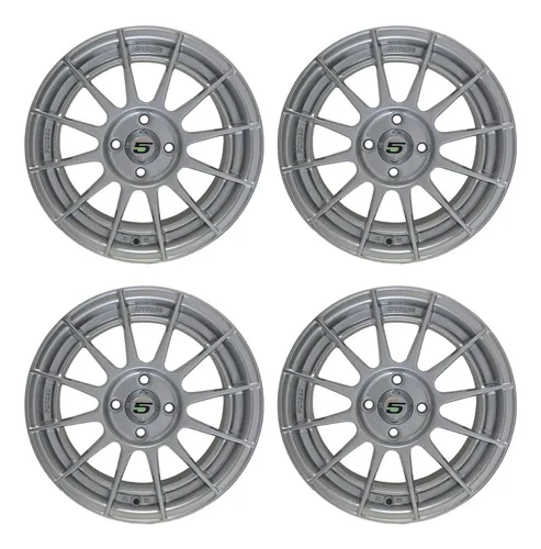 comprar Jogo Roda Enkei Nt03rr Aro 15x7 4x100 Et38 Prata