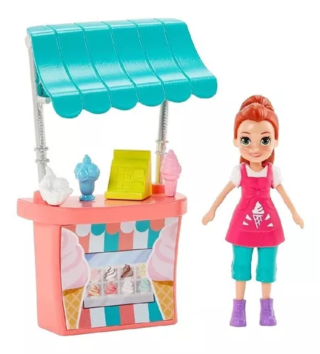 POLLY POCKET PARQUE DE DIVERSÕES DOS CACHORRINHOS GWD80 MATTEL