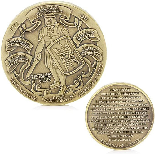 Monedas Conmemorativas De La Armadura Completa De Dios Del .