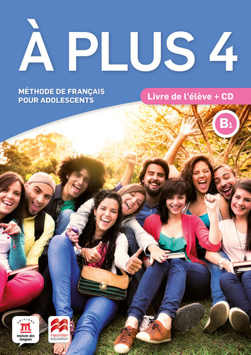 A Plus 4 B1 Livre + Cd - Aa.vv