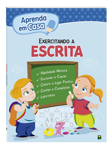 Aprenda em casa: Exercitando a Escrita, de © Todolivro Ltda.. Editora Todolivro Distribuidora Ltda., capa mole em português, 2017