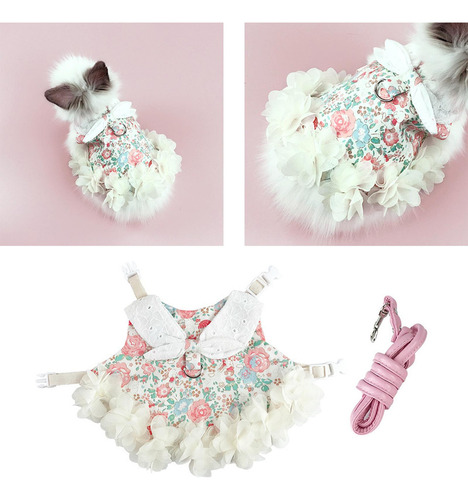 1 Conejo Chaleco Arnés Ropa Ajustable Transpirable Multi M