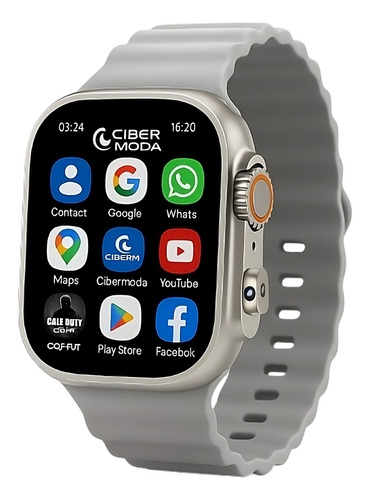 Smartwatch Hw Ultra 2 Call Android Tiktok Youtube Maps Gps