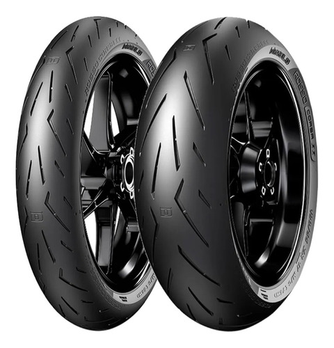 Par Pneu Gsx-srad1000 120/70-17+190/50-17 Rosso Corsa 2