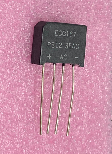 Ecg Bridge Rectifier Si Ecg167 200prv/2a Gzg