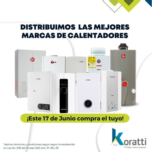 Imagen 8 de 8 de Calentador Bosch 21 Litros Tiro Forzado Para Gas Natural