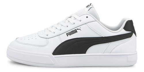 Zapatilla Puma Caven Blanco Franja Negra Hombre