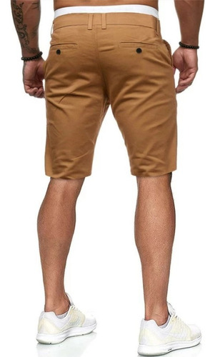 Pantalones Cortos De Verano Delgados Casuales Para Hombres