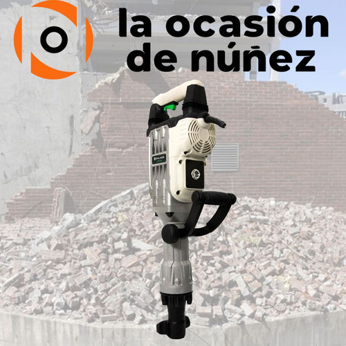 Imagen 4 de 7 de Martillo Demoledor Salkor Hexagonal 1700w Industrial Maletin