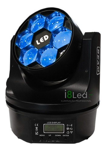 Kit 4 Moving Bee Eye 6 Leds Osram De 15w Rgbw Quadriled Dmx