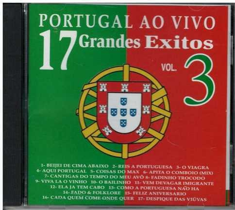 Cd - Portugal Ao Vivo / 17 Grandes Exitos Vol.3