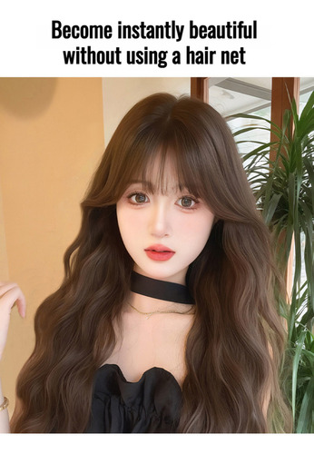 Simulación De Cabello Natural Comfort 1-big Wave-dark