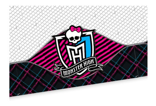 Toalha De Mesa Festa Monster High - 1,20 X 1,80 M - 01 Unida