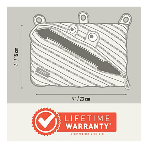 Zipit Ztm3r-ge-1 Monster 3 Ring Pouch Orange