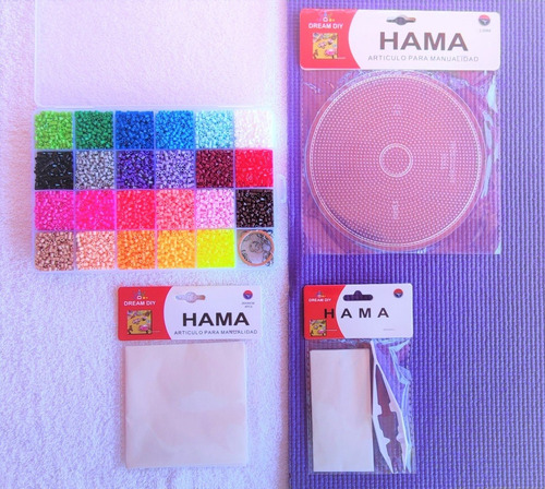 Pack Básico 9 2,6mm 23 Colores Hama/perler/artkal Beads