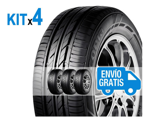 Imagen 3 de 10 de Kit 4u 185/60 R15 Bridgestone Ecopia Ep 150 Envío Gratis $0