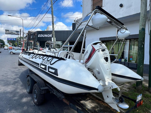 Semirrigido Edunor 600 Con Evinrude Etec 115 Ho Full Full