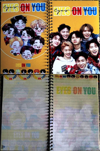 Libreta Got7 Eyes On You Kpop Coreano Cuaderno Animarte