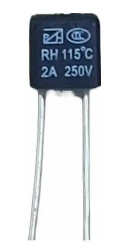Fusible Térmico 115 ºc 2a - 250v Para Ventilador 25 Piezas | Meses sin