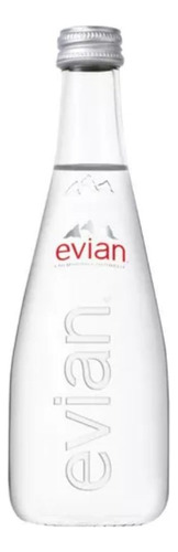 Agua Mineral Natural Sin Gas Evian 330 Ml