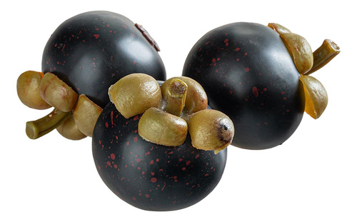 3 Uds Frutas Artificiales Simulación De Frutas Modelo