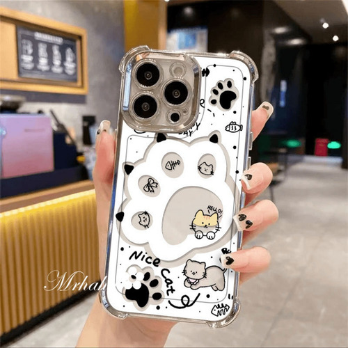 J0k Kz A Para Teléfono Oppo Cartoon Cute Panda Cat, /